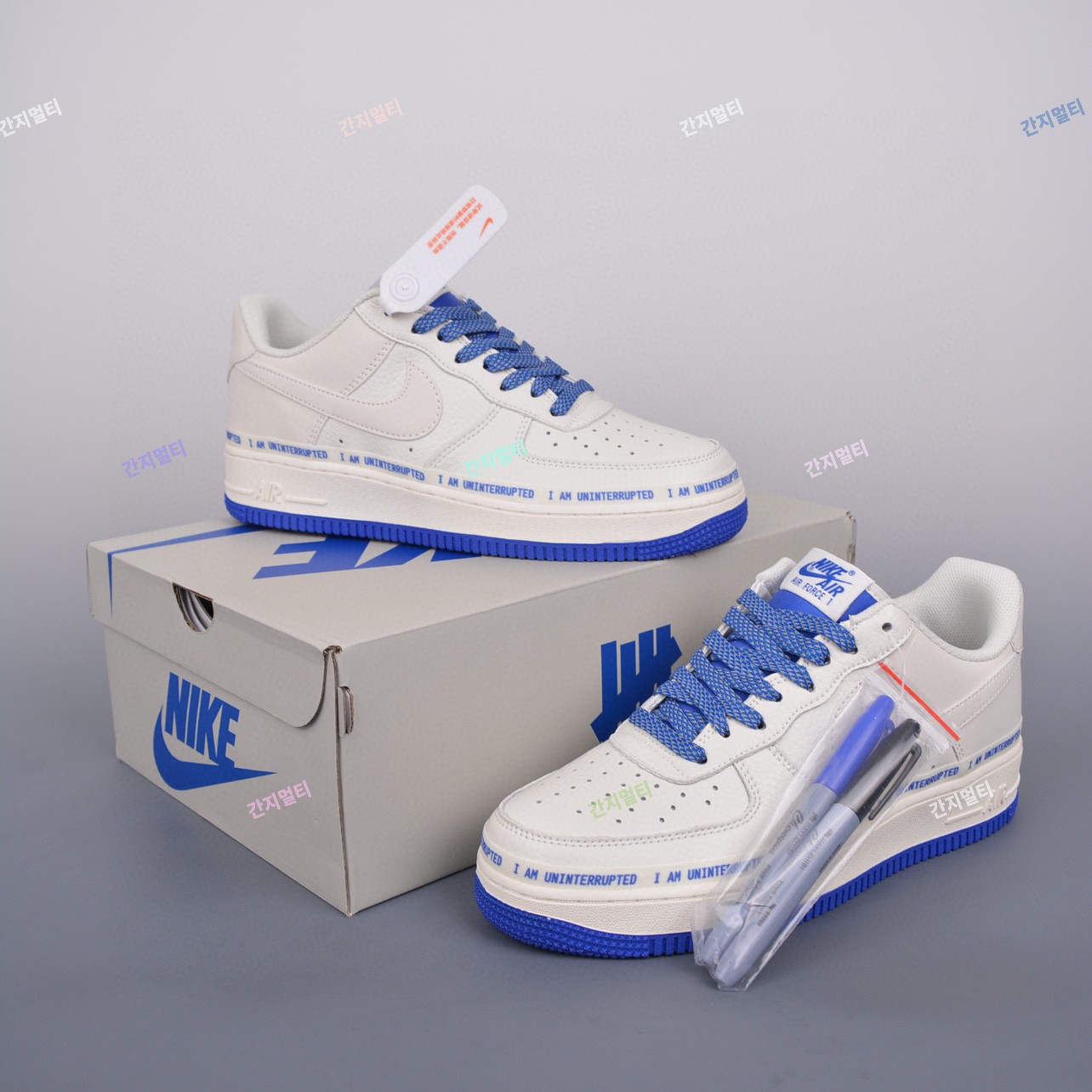 나이키 x 언인터럽티드 에어포스 1 로우 QS 모어 댄 Nike x Uninterrupted Air Force 1 Low QS More Than CQ0494-100