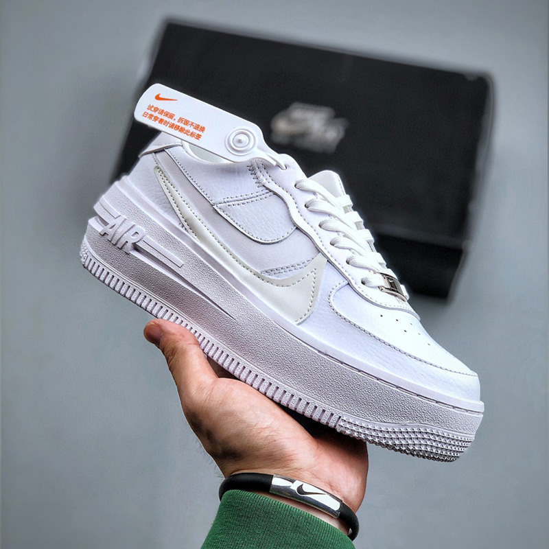  나이키 에어포스 1 플랫폼 트리플 화이트 Nike Air Force 1 PLT.AF.ORM Triple White DJ9946-100