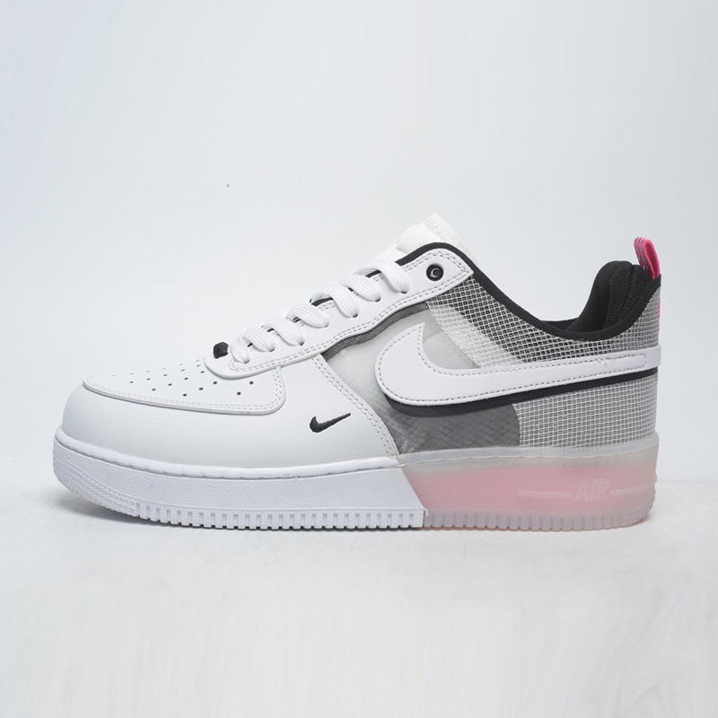 나이키 에어포스 1 리액트 화이트 핑크 스펠 Nike Air Force 1 React White Pink Spell DV0808-100