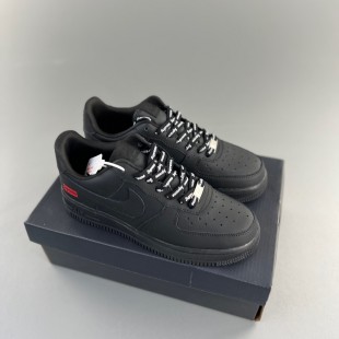 나이키 x 슈프림 에어포스 1 로우 블랙 Nike x Supreme Air Force 1 Low Black CU9225-001