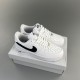 나이키 에어포스 1 로우 화이트 블랙 Nike Air Force 1 Low White Black CJ0952-100 