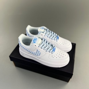 나이키 에어포스 1 '07 화이트 유니버시티 블루 Nike Air Force 1 '07 White University Blue DZ2784-100