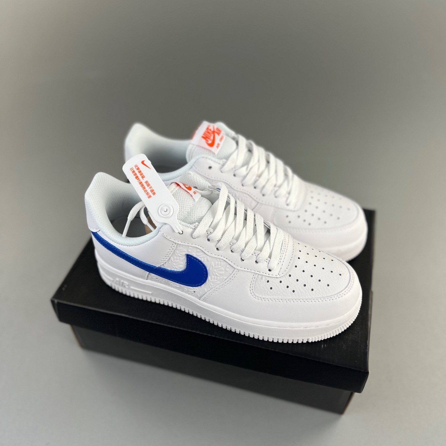 나이키 에어포스 1 '07 화이트 레이서 블루 Nike Air Force 1 '07 White Racer Blue FD0667-100