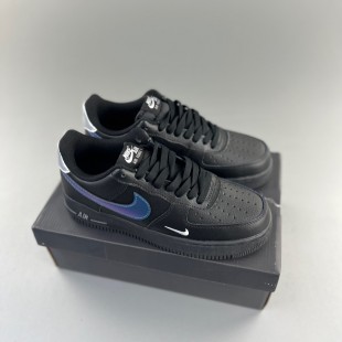 나이키 에어포스 1 '07 블랙 울프 그레이 Nike Air Force 1 '07 Black Wolf Grey FD0654-001