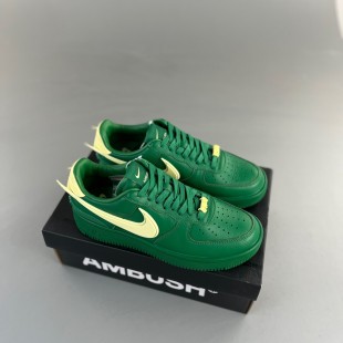 나이키 x 앰부쉬 에어포스 1 로우 SP 파인 그린 앤 시트론 Nike x Ambush Air Force 1 Low SP Pine Green and Citron DV3464-300