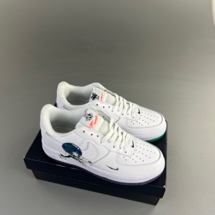 나이키 x 스티븐 해링턴 에어포스 1 로우 플라이레더 지구의 날 2019 Nike x Steve Harrington Air Force 1 Flyleather Earth Day 2019 CI5545-100