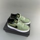 나이키 에어포스 1 React LV8 DA8481-300 green-black-gold