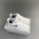 나이키 에어포스 1 '07 에센셜 TRND 서밋 화이트 메탈릭 실버 Nike Air Force 1 '07 Essential TRND Summit White Metallic Silver DQ7569-100
