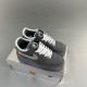 오프화이트 x 나이키 에어포스 1 로우 07 "Grey/Metallic Silver" DX1419-500
