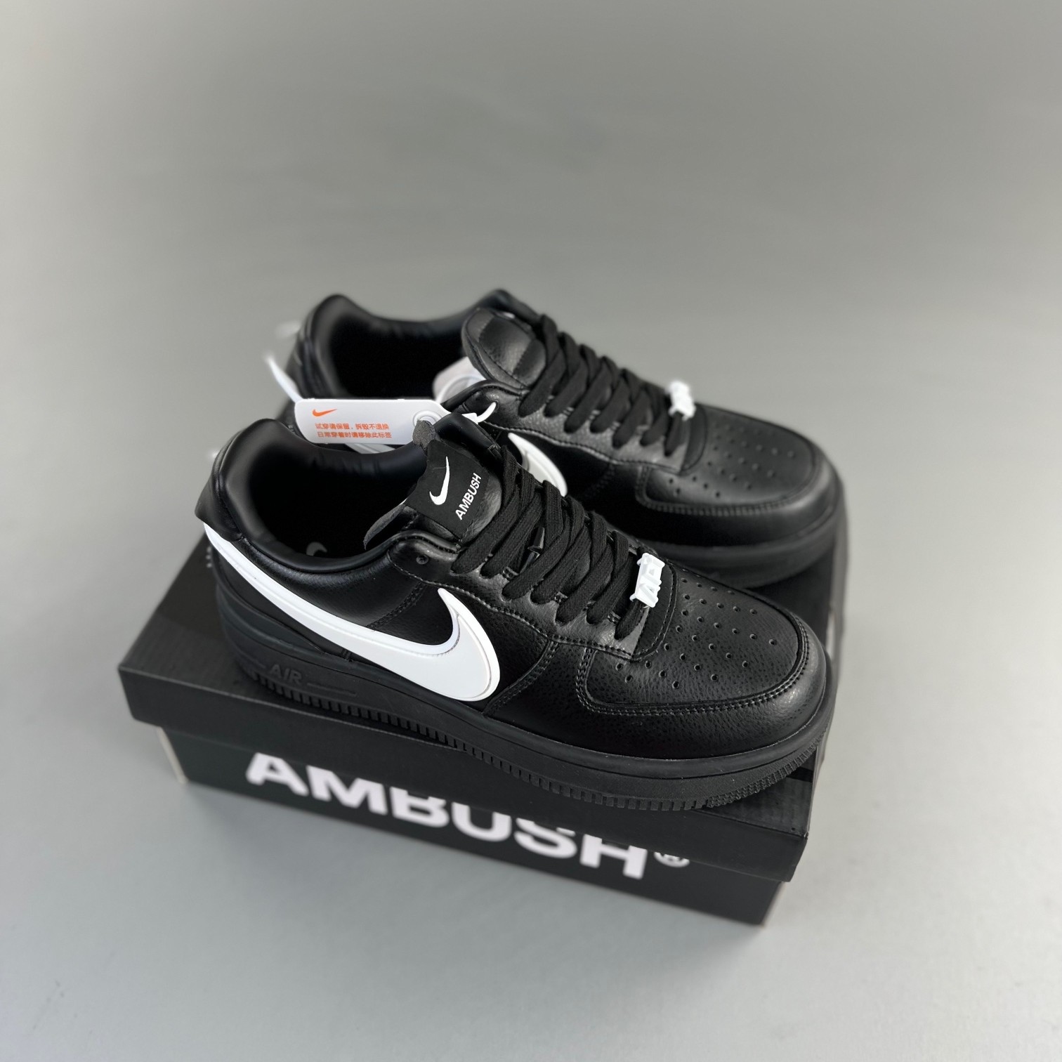 나이키 x 앰부쉬 에어포스 1 로우 SP 블랙 Nike x Ambush Air Force 1 Low SP Black DV3464-001