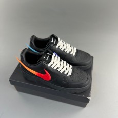 나이키 x 앰부쉬 에어포스 1 로우 블랙-레드 AMBUSH x Nike Air Force 1 Low black-red DV3464-005