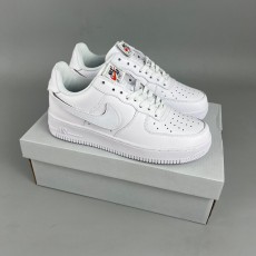 나이키 에어포스 1 로우 스우시 팩 올스타 2018 화이트  Nike Air Force 1 Low Swoosh Pack All-Star 2018 White AH8462-102 NPC20050
