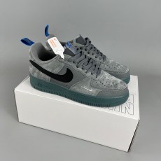 나이키 에어포스 1 컷 아웃 스우시 스모크 그레이 Nike Air Force 1 Cut Out Swoosh Smoke Grey DO6709-002