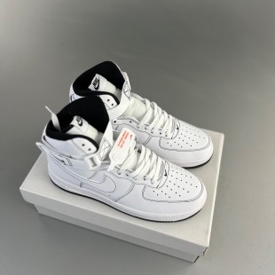 나이키 에어포스 1 하이 ’07 화이트 블랙 Nike Air Force 1 High '07 White  black CV1753-104
