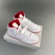 나이키 에어포스 1 하이 '07 화이트 유니버시티 레드 Nike Air Force 1 High '07 White University Red CV1753-100