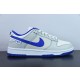 Nike SB Dunk Low “White∕Blue” FB1841-110