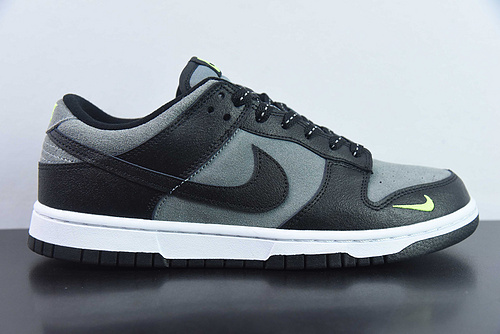 Nike SB Dunk Low Black Grey Green Strike FQ2205-001