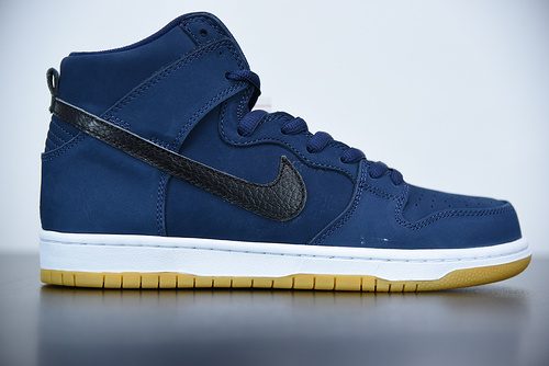 나이키 SB 덩크 하이 프로 ISO  미드나잇 네이비 Nike SB Dunk High Navy∕Black-Gum CI2692-401