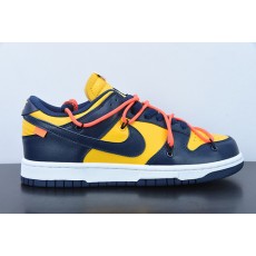 나이키 x 오프화이트 덩크 로우 유니버시티 골드 OW x NK Dunk Low OW CT0856-700