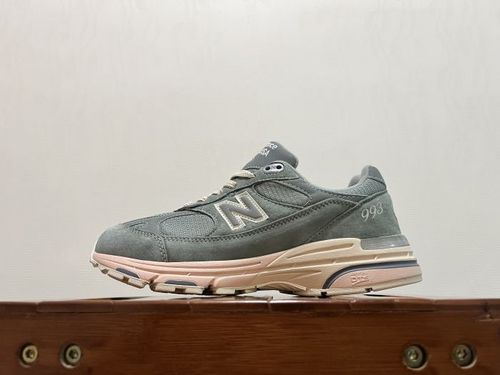 뉴발란스 x 키스 993 슬레이트 그레이 New Balance x Kith 993 Made in USA WR993KH1