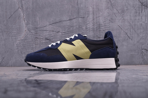 뉴발란스 327 블랙 옐로우 New Balance 327 Black Yellow WS327CC