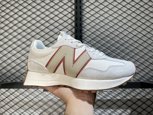 뉴발란스 x 벤디어 327 씨 쏠트 브라운 New Balance x Bandier 327 Sea Salt Brown WS327SA