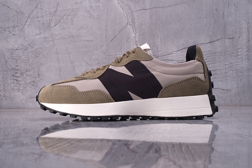뉴발란스 327 알루미늄 코버트 그린 New Balance 327 Aluminum Covert Green MS327IB