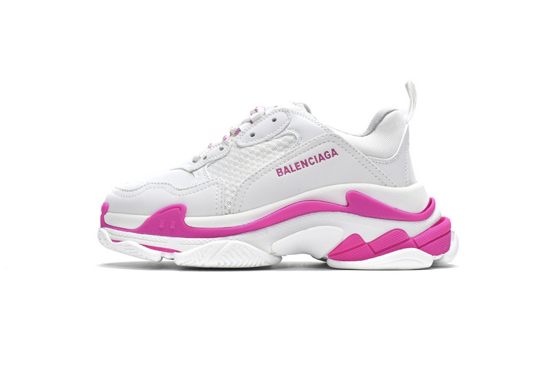 발렌시아가  Triple S White Peach BLG 10137