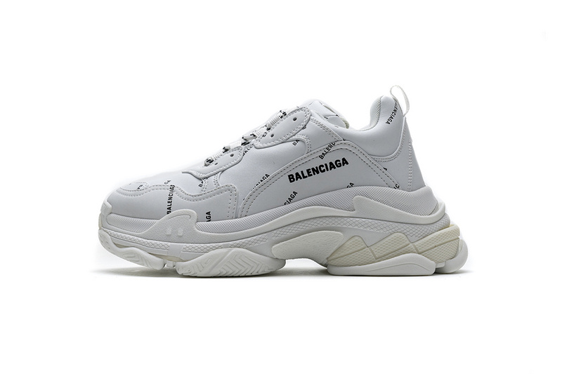 발렌시아가 Triple S White BLG 10125