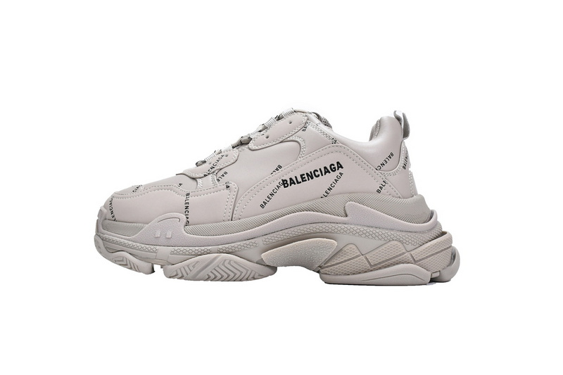 발렌시아가 Triple S Letter Beige BLG 10111
