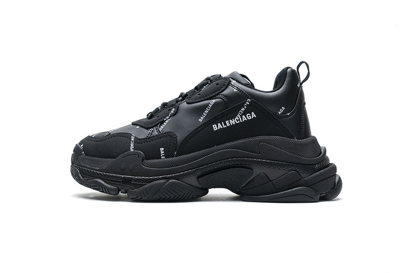 발렌시아가 Triple S Black BLG 10101