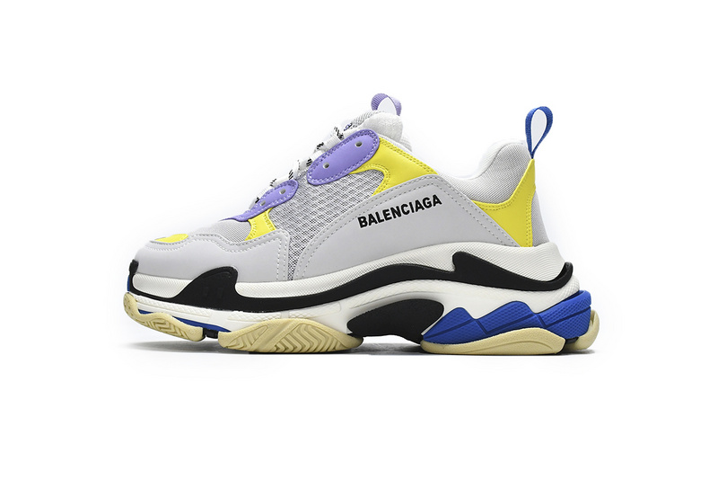발렌시아가 Triple S Black Grey Blue BLG 10097