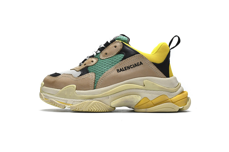 발렌시아가 Triple S Green Yellow BLG 10088