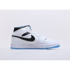 나이키 조던 1 미드 레이저 블루 Jordan 1 Mid Laser Blue 554724-141