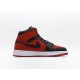 나이키 조던 1 미드 짐레드 블랙 Jordan 1 Mid Gym Red Black 554724-610