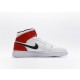 나이키 던 1 미드 화이트 블랙 짐레드 (GS) Jordan 1 Mid White Black Gym Red