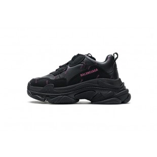 발렌시아가 Triple S Letter Black BLG 10073