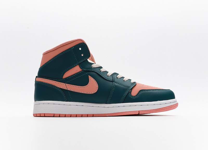 나이키 조던 1 미드 다크 틸 그린 (W) Jordan 1 Mid Dark Teal Green BQ6472-308