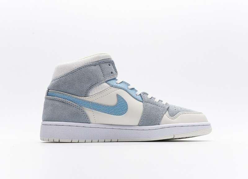 나이키 조던 1 미드 SE 세일 라이트 블루 Jordan 1 Mid SE Sail Light Blue DA4666-100