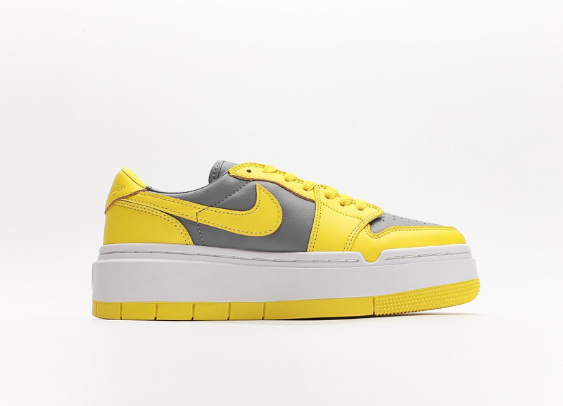 나이키 조던 1 엘리베이트 로우 시멘트 그레이 바시티 메이즈 (W) Jordan 1 Elevate Low Cement Grey Varsity Maize DH7004-017