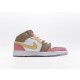 나이키 조던 1 미드 SE 파스텔 그라인드 (GS) Jordan 1 Mid SE Pastel Grind DJ0338-100