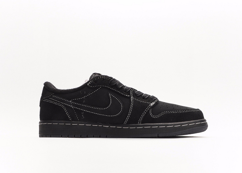 나이키 조던 1 x 트래비스 스캇 레트로 로우 OG SP 블랙 팬텀 Jordan 1 x Travis Scott Retro Low OG SP Black Phantom DM7866-001
