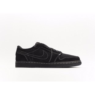나이키 조던 1 x 트래비스 스캇 레트로 로우 OG SP 블랙 팬텀 Jordan 1 x Travis Scott Retro Low OG SP Black Phantom DM7866-001