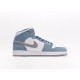 나이키 조던 1 미드 SE 프렌치 블루 파이어 레드 Jordan 1 Mid SE French Blue Fire Red DN3706-401