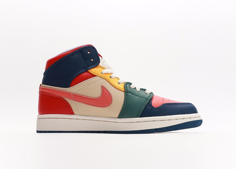 나이키 조던 1 미드 SE 프렌치 블루 매직 앰버 (W) Jordan 1 Mid SE French Blue Magic Amber DN3738-400