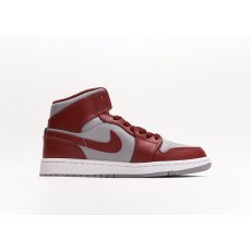 나이키 조던 1 미드 체리우드 레드 Jordan 1 Mid Cherrywood Red DQ8426-615
