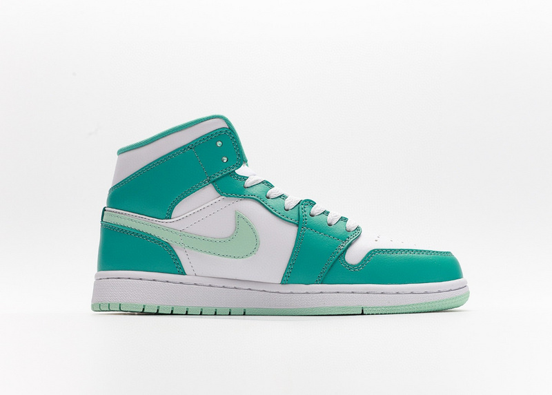 나이키 조던 1 미드 워시드 틸 민트 폼 (W) Jordan 1 Mid Washed Teal Mint Foam DV2229-300