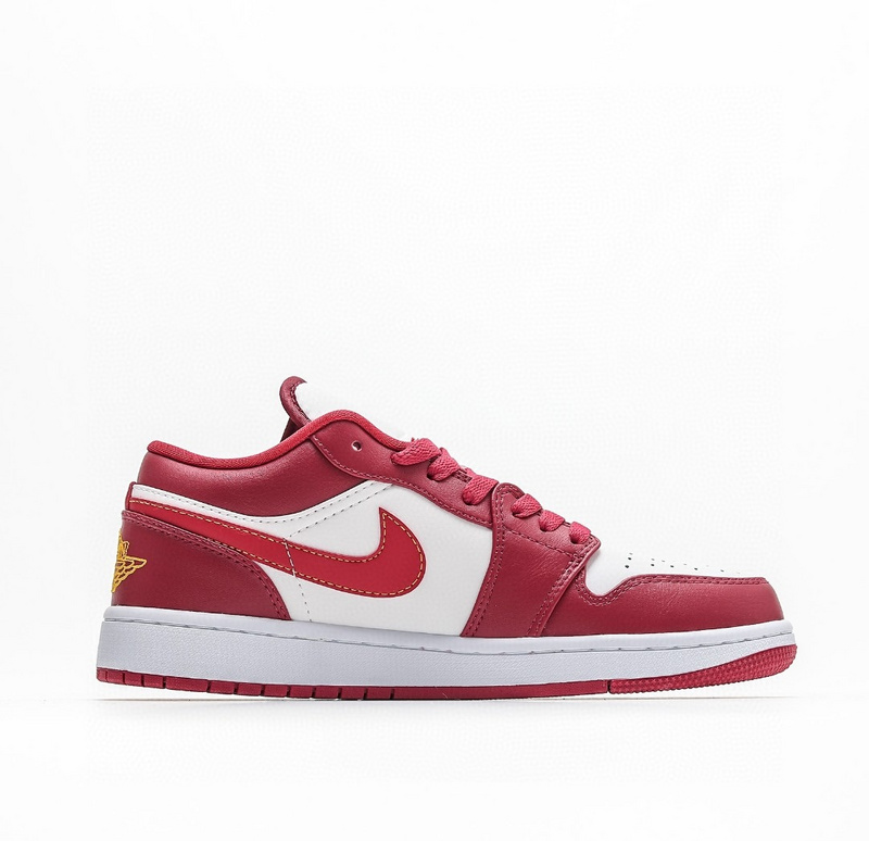 나이키 조던 1 로우 카디널 레드 (GS) Jordan 1 Low Cardinal Red 553560-607