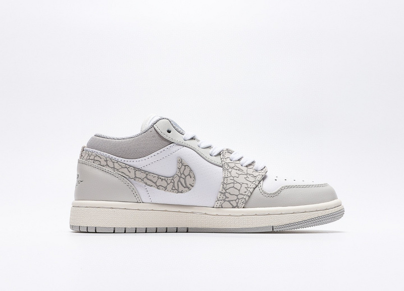 나이키 조던 1 로우 프리미엄 엘리펀트 프린트 Jordan 1 Low PRM Elephant Print DH4269-100