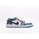나이키 조던 1 로우 워시드 데님 (GS) Jordan 1 Low Washed Denim DM8947